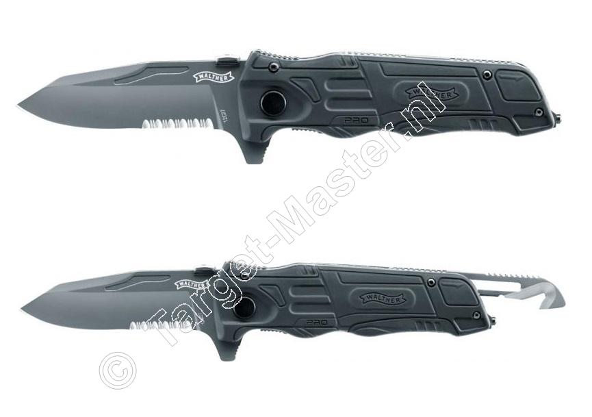 Walther Pro RESCUE KNIFE Mes Black